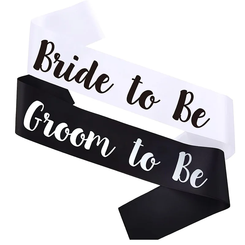 Bride Tribe Sash - Groom Bride to Be Sash Bridal