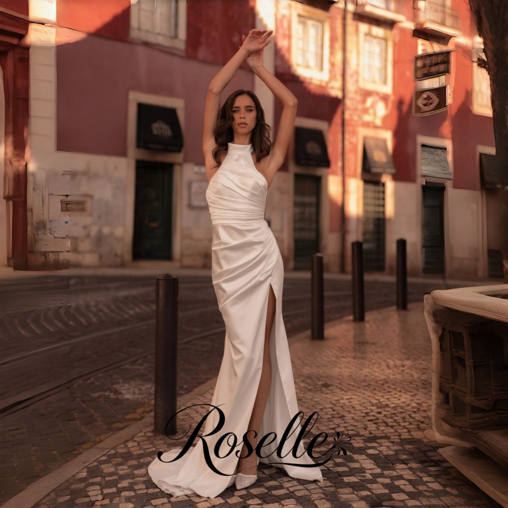 ROSELLE Halter Sleeveless Merm - đánh giá và giá Wedding Qw
