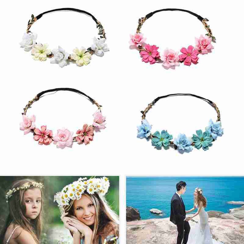 Floral Wreaths Girl New Hair F - đánh giá và giá Wedding Arch Flower