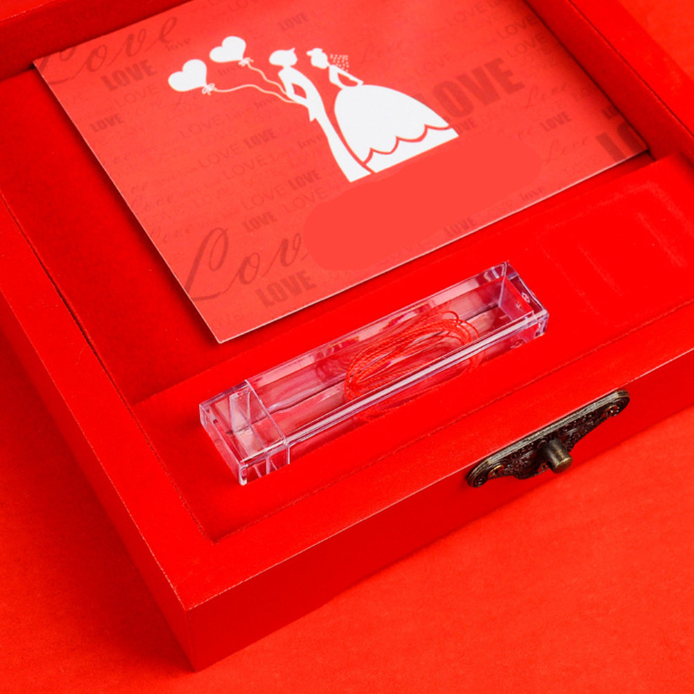 Red Chinese Style Carved Weddi - đánh giá và giá Wedding Souvenir