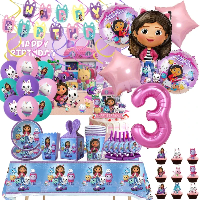 Gabby's Dollhouse Birthday Par - đánh giá và giá Wedding Supply Kit