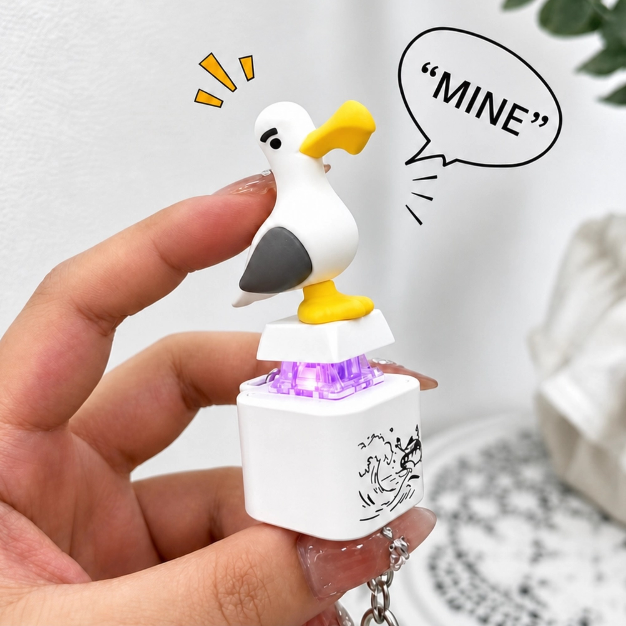 1pc Seagull Mine Sound Button  - đánh giá và giá Wedding Led