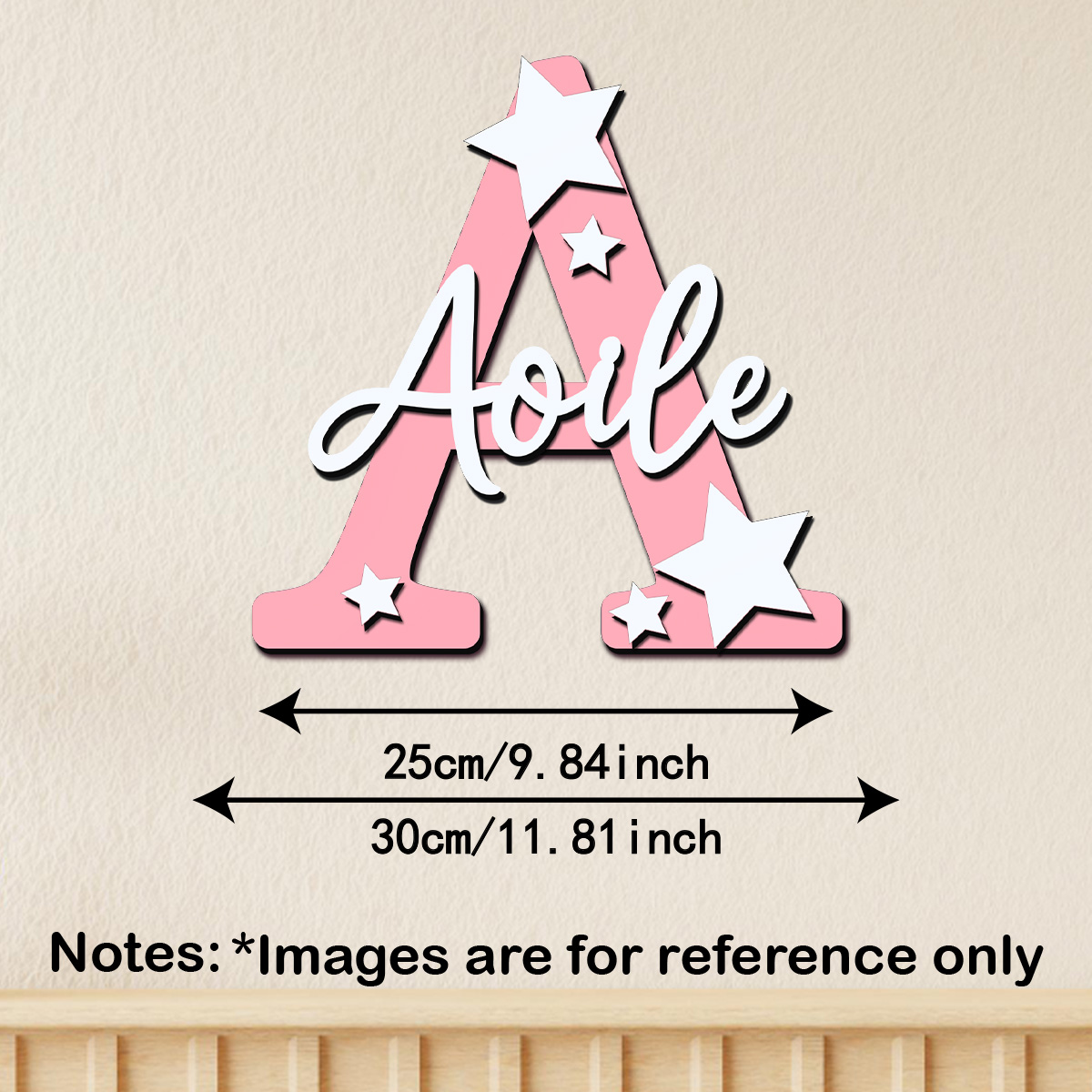 1pc Custom Star Initial Wooden - đánh giá và giá Wedding Souvenir