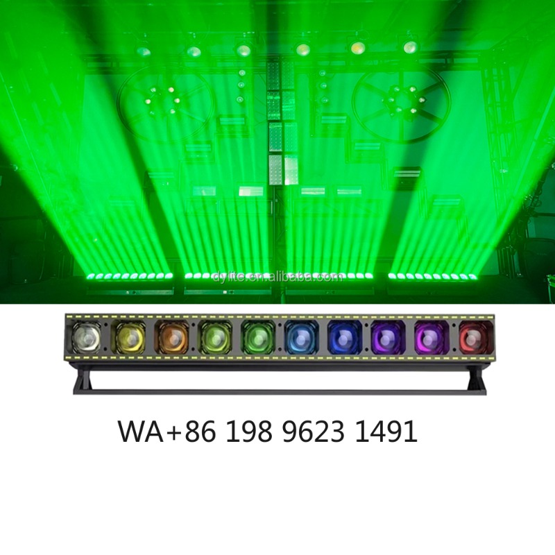 10x60W RGBW Pixel LED Beam Mov - đánh giá và giá Wedding Led