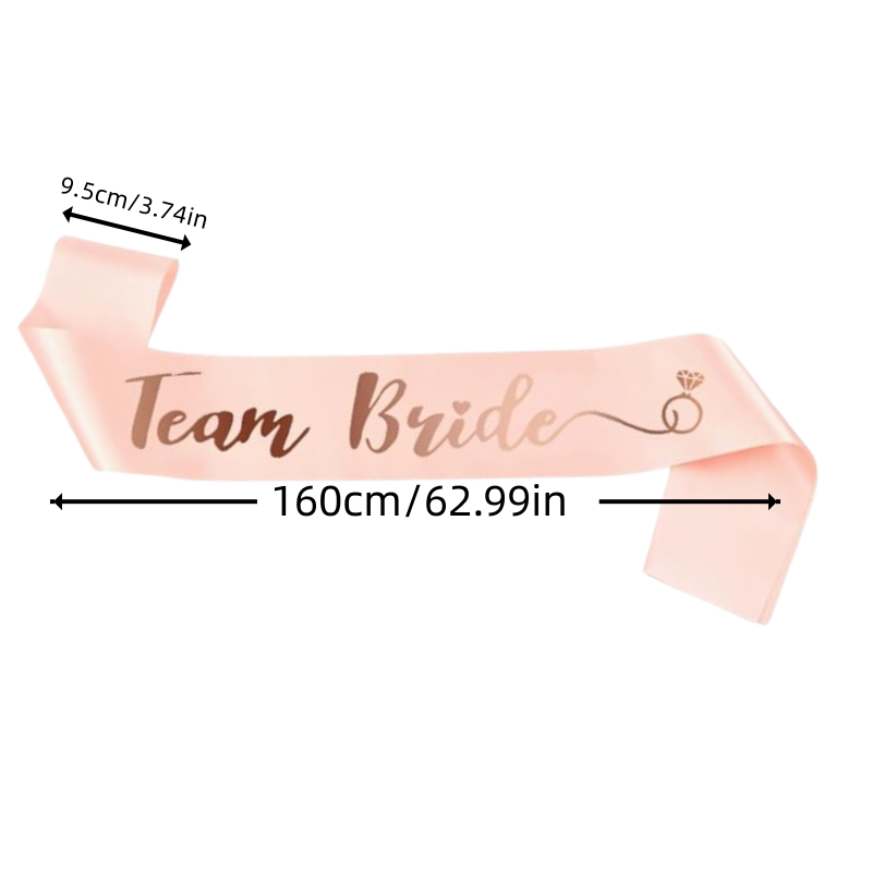 Team Bride Sash, 6 Team Bride  - đánh giá và giá Bride Tribe Sash