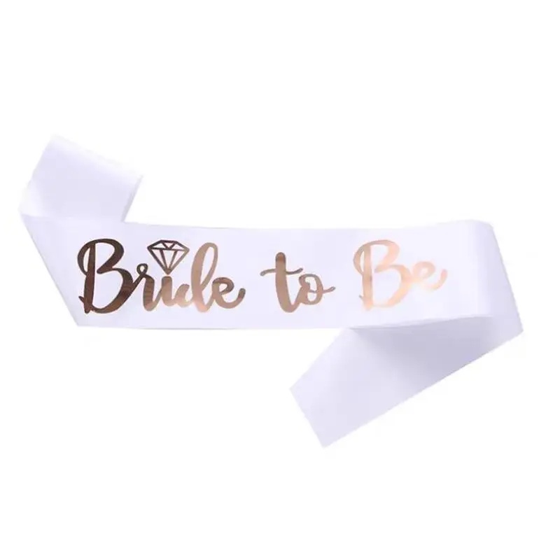 1 Set Bridal Sash Rose Gold De - đánh giá và giá Bride Tribe Sash