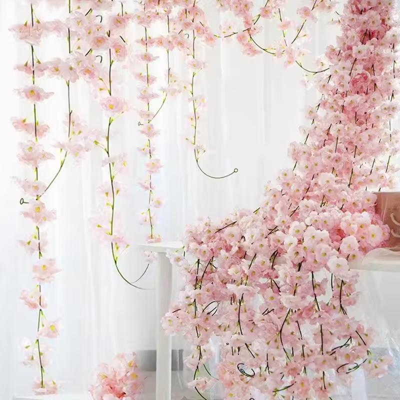 180cm Artificial Flowers Cherr - đánh giá và giá Wedding Arch Flower