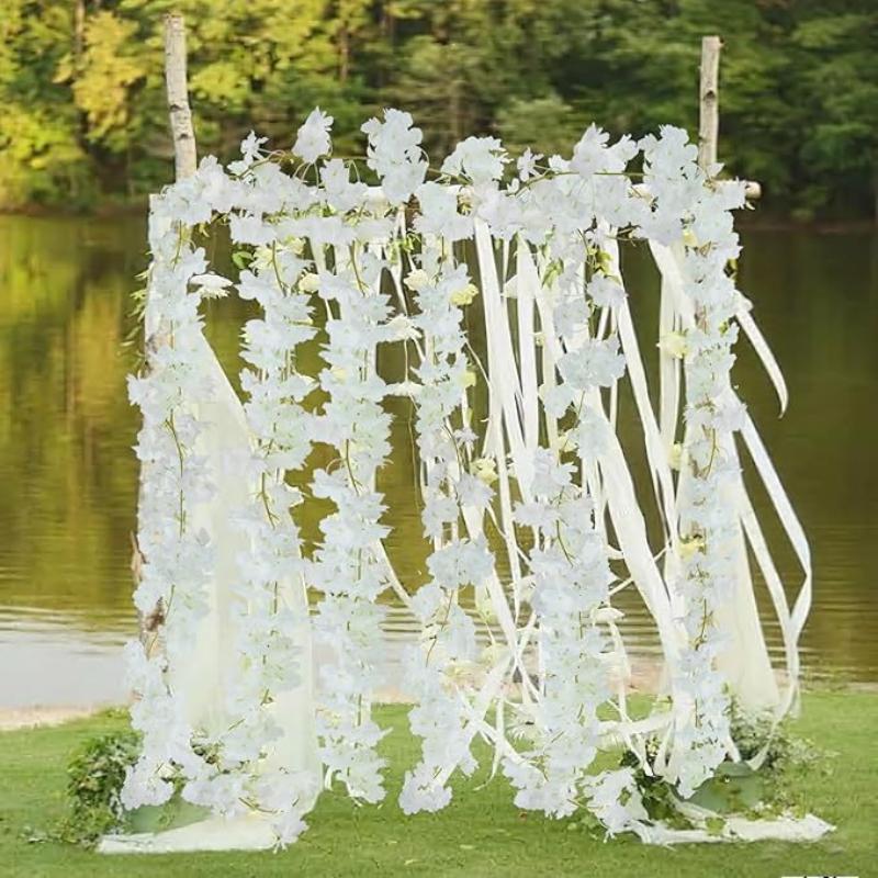 180cm Artificial Flowers Cherr - đánh giá và giá Wedding Arch Flower