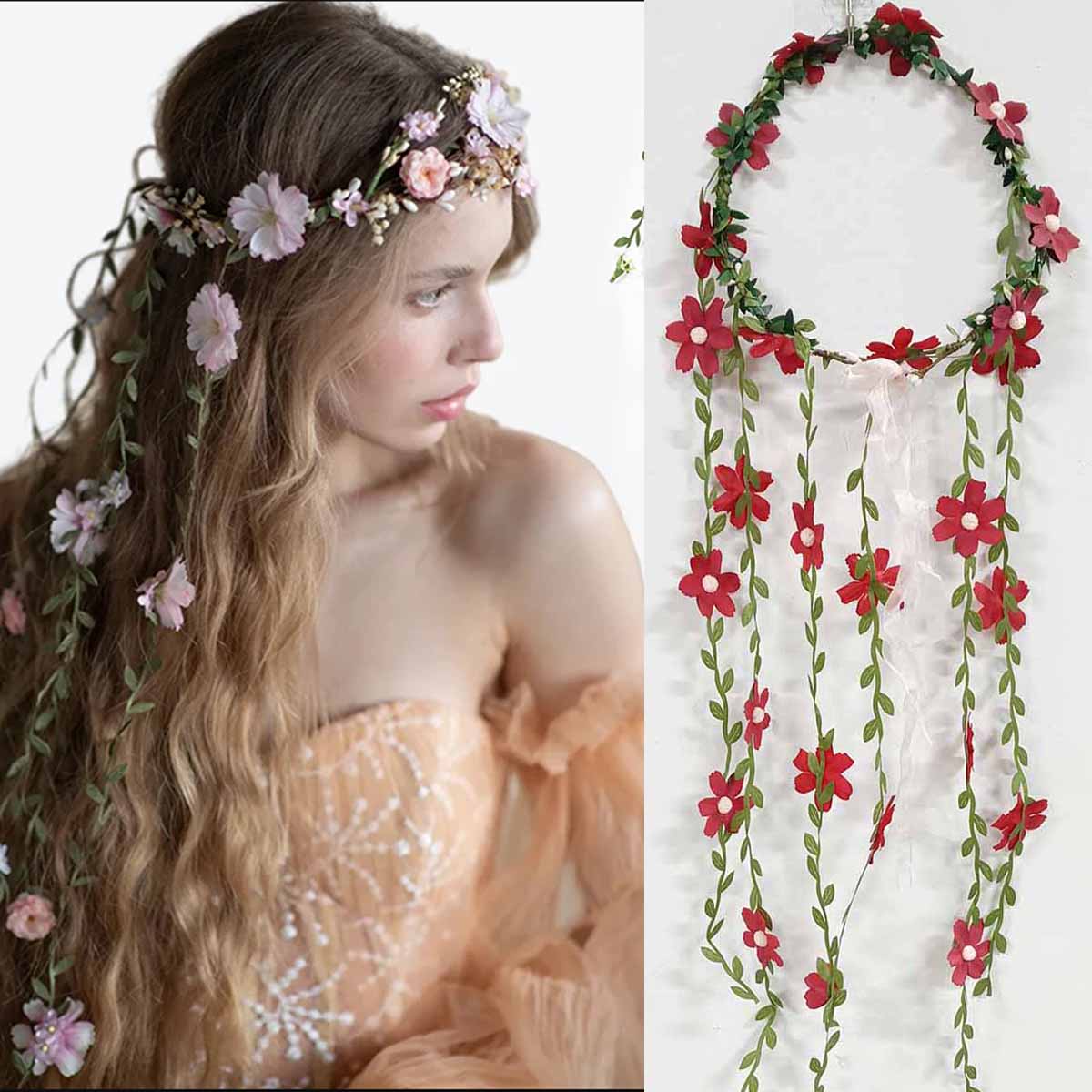 Bohemian Rattan Flower Vines C - đánh giá và giá Wedding Arch Flower