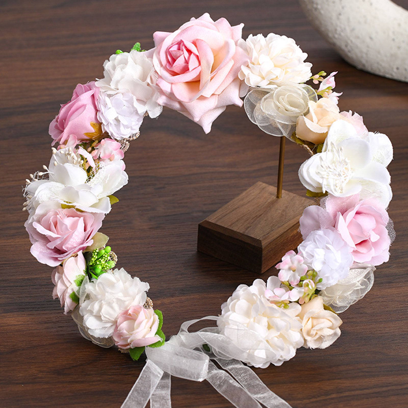Flower Crown Wreath Bride Garl - đánh giá và giá Wedding Arch Flower