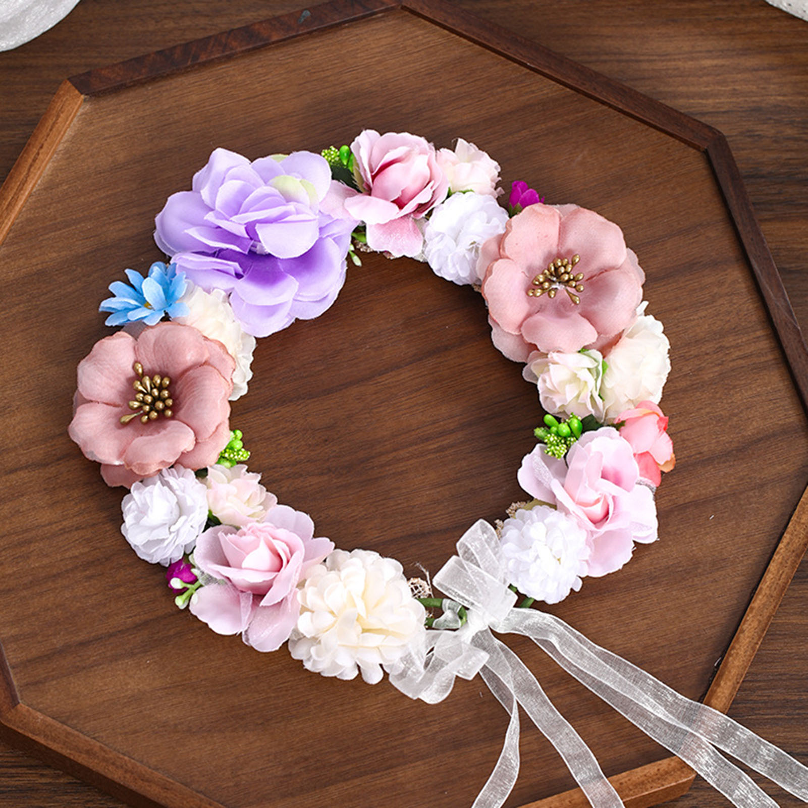 Flower Crown Wreath Bride Garl - đánh giá và giá Wedding Arch Flower