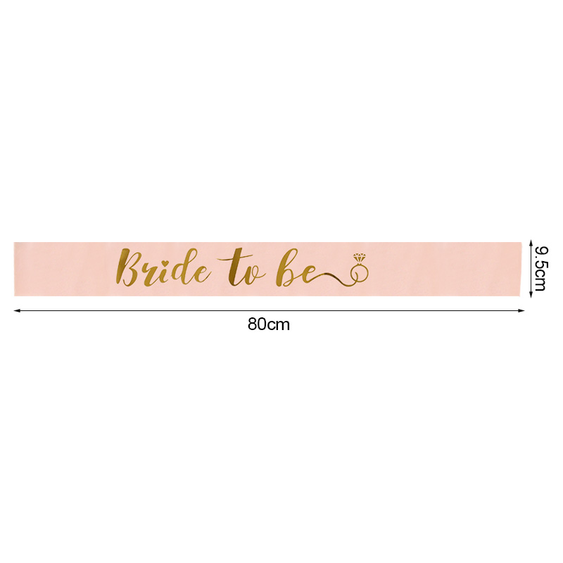 1 Bộ Cô Dâu Được Đội Cô Dâu Sa - đánh giá và giá Bride Tribe Sash
