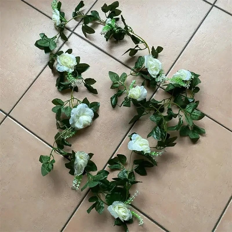 1pcs 2.2m Nhân Tạo Hoa màu trắ - đánh giá và giá Wedding Arch Flower