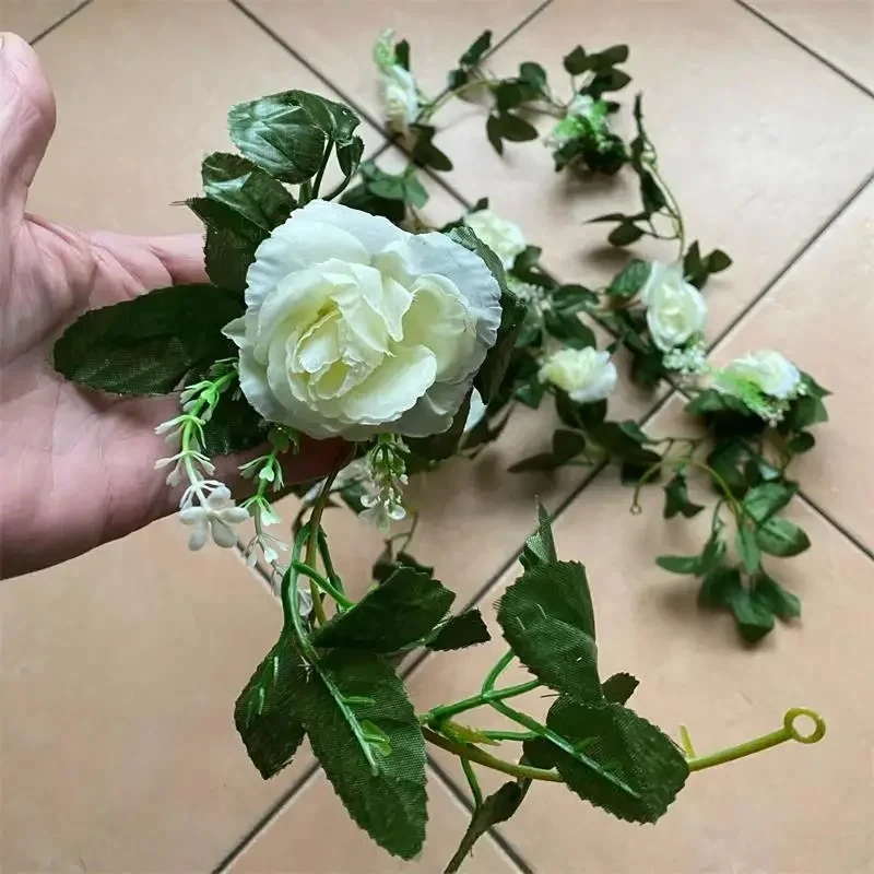 1pcs 2.2m Nhân Tạo Hoa màu trắ - đánh giá và giá Wedding Arch Flower