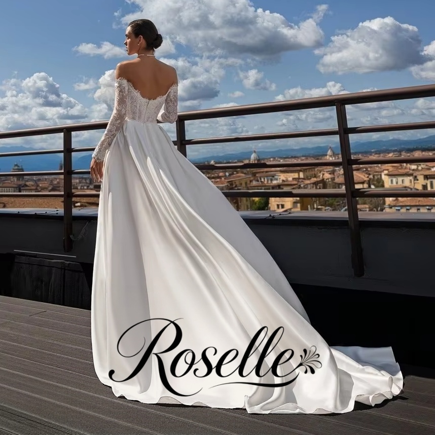 ROSELLE Lace A-Line Exquisite  - đánh giá và giá Wedding Qw