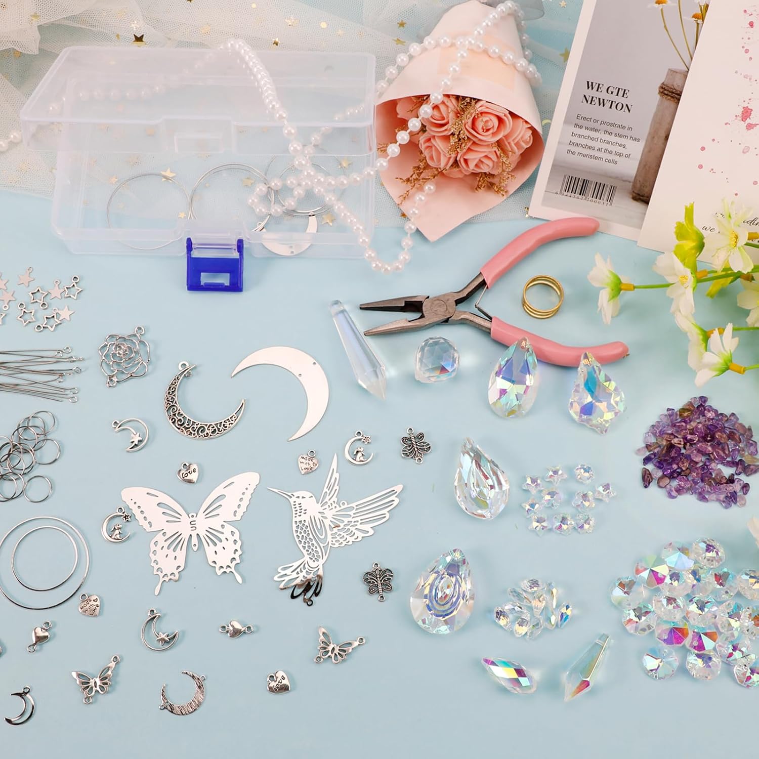 DIY 400pcs SunCatchers Making  - đánh giá và giá Wedding Supply Kit