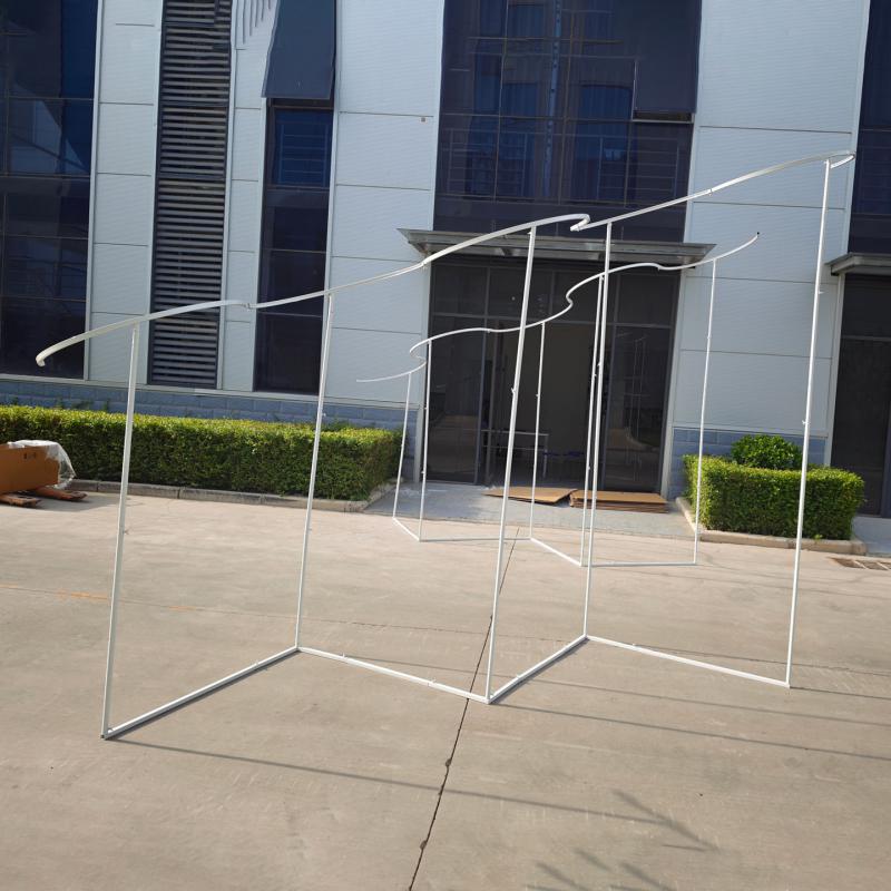 240-300 CM Tall Luxury  S Shap - đánh giá và giá Wedding Backdrop Curtain