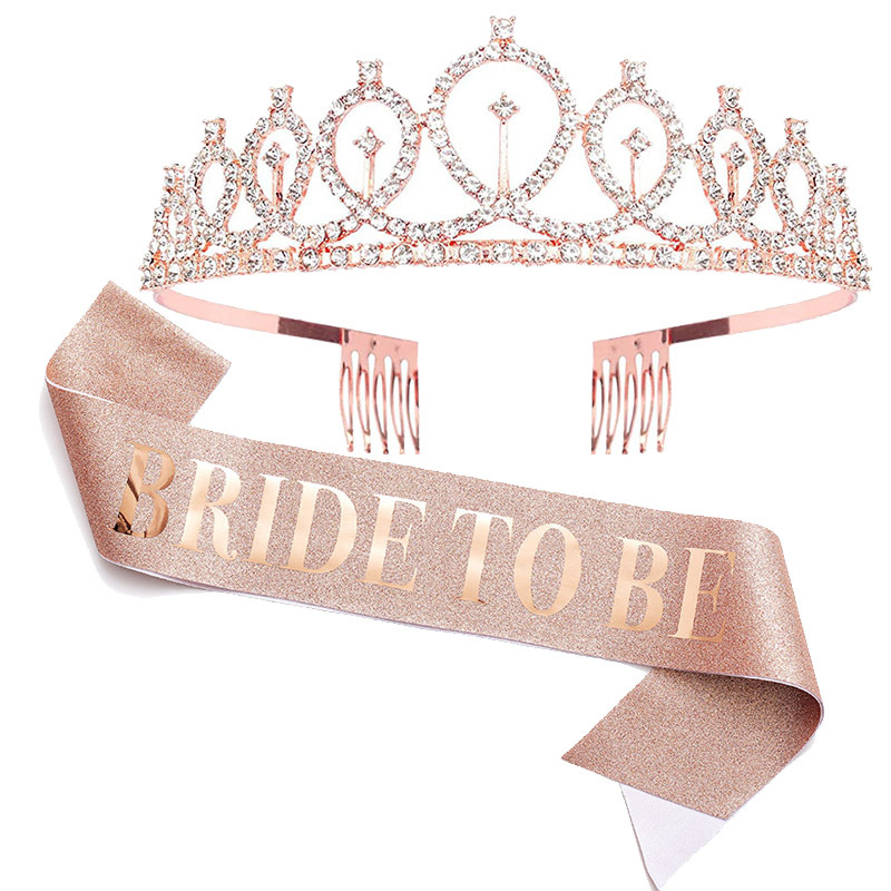 1 Bộ Hoa Hồng Vàng Cô Dâu Được - đánh giá và giá Bride Tribe Sash
