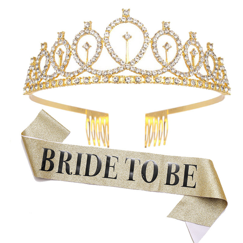 1 Bộ Hoa Hồng Vàng Cô Dâu Được - đánh giá và giá Bride Tribe Sash