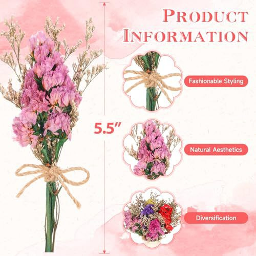 Mini Dried Flower Bouquet Natu - đánh giá và giá Wedding Souvenir