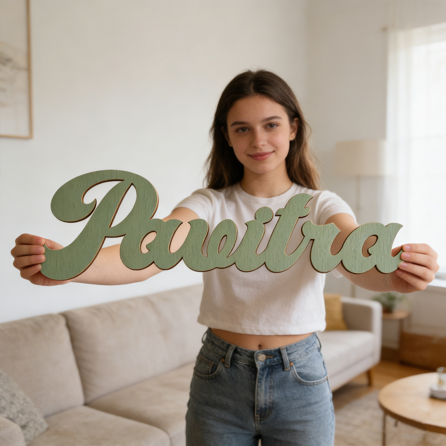 1pc Customized wooden wall dec - đánh giá và giá Wedding Souvenir