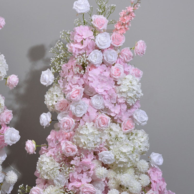 Uflower 5D Pink White Rose Bab - đánh giá và giá Wedding Arch Flower