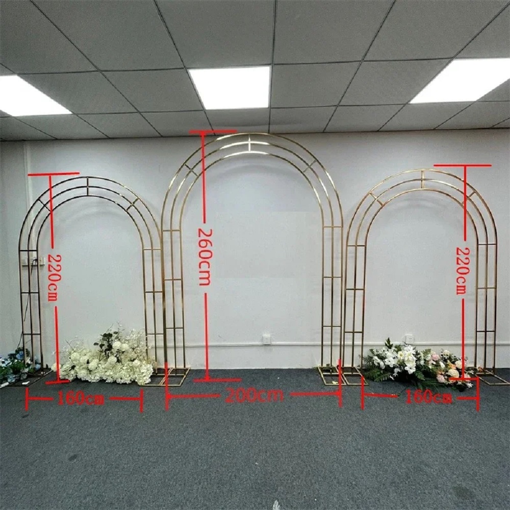 Metallic Gold Wedding Arch Sta - đánh giá và giá Wedding Party Supply Store